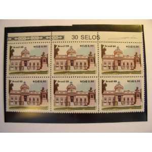 Brazilian Postage Stamps, Centenario Do Collegio Militar, 1989, Block 