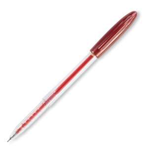  Pen Point Size 0.5mm   Ink Color Red   Barrel Colo