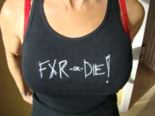 FXR  or  DIE clothing I make it and I have it.