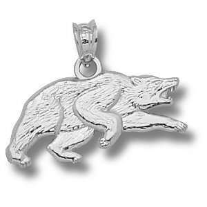  Baylor Bears 1/2in Sterling Silver Running Bear Pendant Jewelry