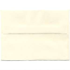 com A6 (4 3/4 x 6 1/2) Natural White Linen Strathmore Paper Envelope 