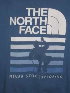 The North Face T Shirt Never Stop Exploring XL Blue  