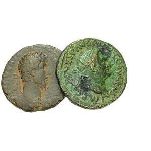  Lot of Roman Imperial Middle Bronze, 69   169 A.D.; Bronze 