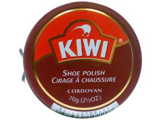 LOT 6 Cordovan KIWI GIANT 2.5 Shoe Shine Cream Polish  