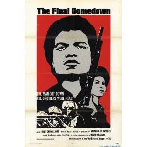 The Final Comedown Movie Poster (11 x 17 Inches   28cm x 44cm) (1972 
