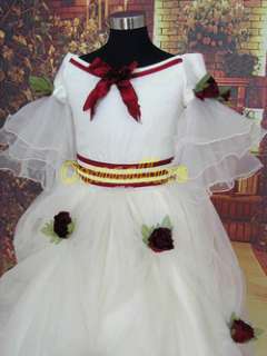 UC045 New Pretty Flower Girl Pageant Bridesmaids Dress  