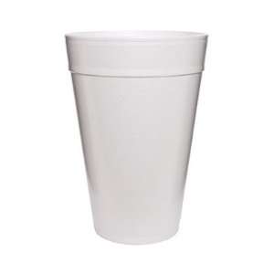 Dart Conex Foam Cup, 44 oz., Hot/Cold, White, 20 cups per Bag, 15 Bags 