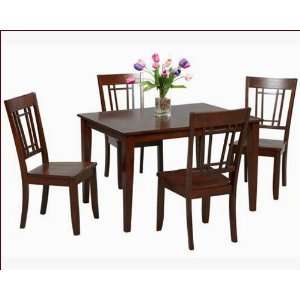   Dining Set Rosewood in Cappuccino WO DSR3648CUs Furniture & Decor