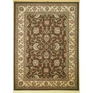  Concord Global Chester Sultan Brown 5 3 Round Area Rug 