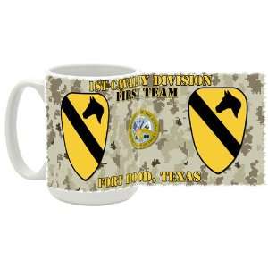  U.S. Army 1st Calvary Division Coffee Mug Kitchen 