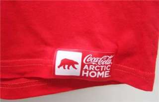 Coca Cola Polar Bear Arctic Home T Shirt X Large New  
