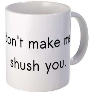  Shush Librarian Mug by 