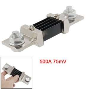  Analog Meter 500A 75mV DC Current Resistor Shunt