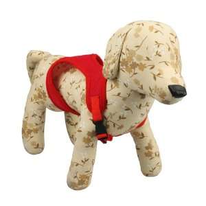   Polypropylene Net Dog Safety Harness Leash Red XL size
