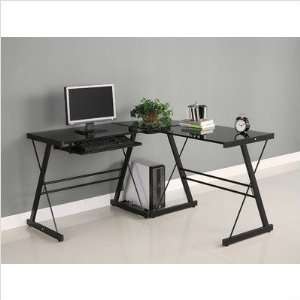  Home Loft Concept WLK1081 3 Piece Soreno Desk Furniture & Decor