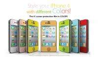   Color Shield iPhone 4/4S Anti Glare Coated Protection Film Pearl White