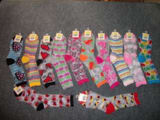   sheer see through crew socks colorful designs 12 pair 