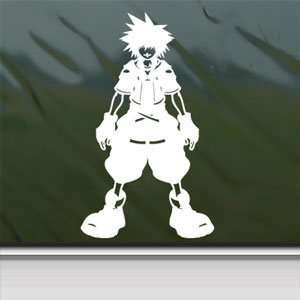  Kingdom Hearts White Sticker Sora PS2 Game Laptop Vinyl 