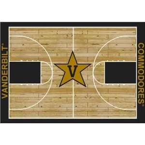    NCAA Home Court Rug   Vanderbilt Commodores