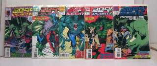 Set of 5 2099 UNLIMITED Marvel Comic Book Set #1 5 NM  