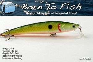 Tennessee Shad minnow fishing lure great actions  