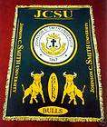 JOHNSON C SMITH UNIVERSITY Afghan Throw B​lanket (JCSU)