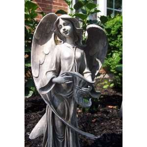  Huge 20 Stone Craft Saint Angel Cherub Garden Figurine Statue 