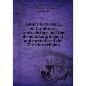  Letters to Eugenia, on the absurd, contradictory, and the 
