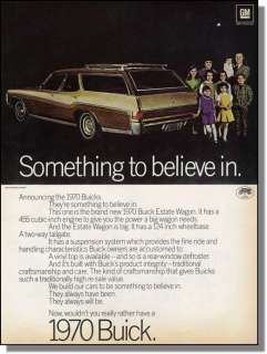 1970 Buick Estate Station Wagon   Family Car   Photo Ad  