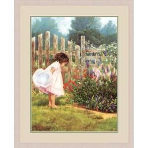   Grandmothers Garden by June Dudley   Framed Artwork