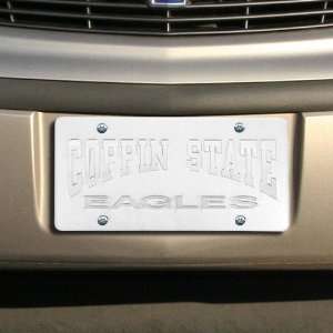  Coppin State Eagles Satin License Plate Automotive