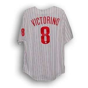 Shane Victorino Autographed/Hand Signed Philadelphia Phillies 
