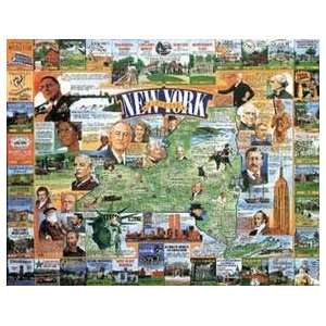  Historic New York 1000 Piece Jigsaw Puzzle Toys & Games