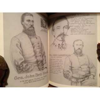  Texas Brigade Sketch Book Tom Jones   Civil War Confederacy  