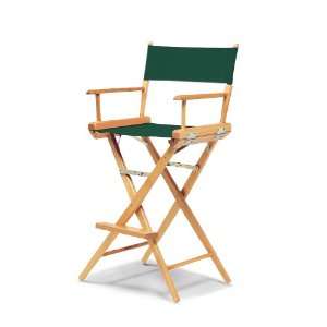 Telescope Casual World Famous Bar Height Director Chair, Green with 