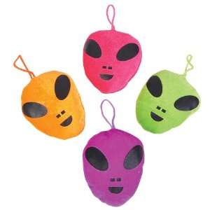  Plush Alien Heads (1 dz) Toys & Games