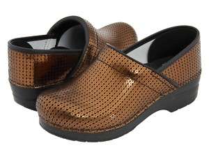   Professional Brown Penny Bronze Sequin Clogs Shoes 36 42 5.5 6 11.5 12