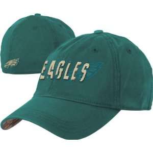   Eagles Distressed Print Slouch Flex Hat