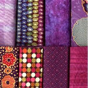  Shades Of Purple Fat Quarter Assortment By The Each Arts 