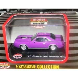  19450 70 Plymouth Hemi Barracuda Purple Toys & Games