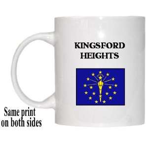  US State Flag   KINGSFORD HEIGHTS, Indiana (IN) Mug 