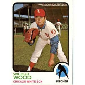  1973 Topps # 150 Wilbur Wood Chicago White Sox Baseball 