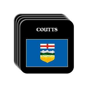  Alberta   COUTTS Set of 4 Mini Mousepad Coasters 