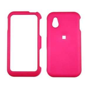   Cover Case Hot Pink For LG Arena GT950 Cell Phones & Accessories