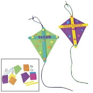 Craft Stick Kites Craft Kit   Craft Kits & Projects & Novelty Crafts 