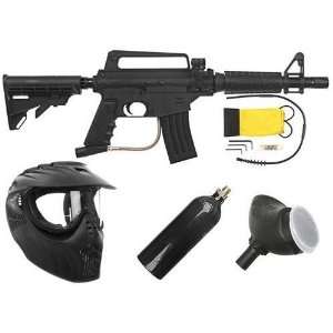   Alpha Black Tactical Paintball Gun Xray Set   Black