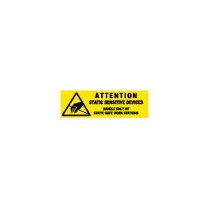  Attention Static Sensitive Devices Labels, 5/8 X 2, asc 