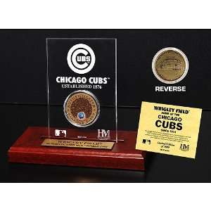  Chicago Cubs Wrigley Field Etched Acrylic Desktop with 