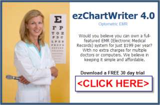 Optometrist Electronic Medical Records (EMR) Software  