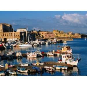  Fishing Boats Moored in Harbour,Hania, Crete, Greece 